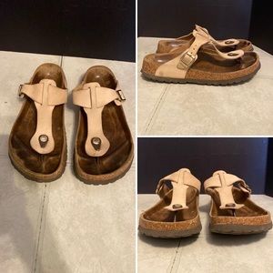 Birkenstock Betula light beige sandals 🩴 size 8